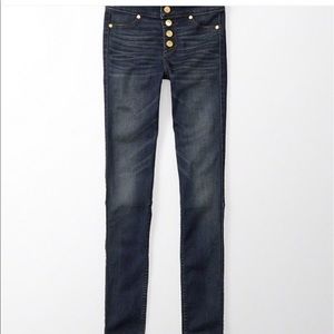 ISO - A&F high rise super skinny jeans